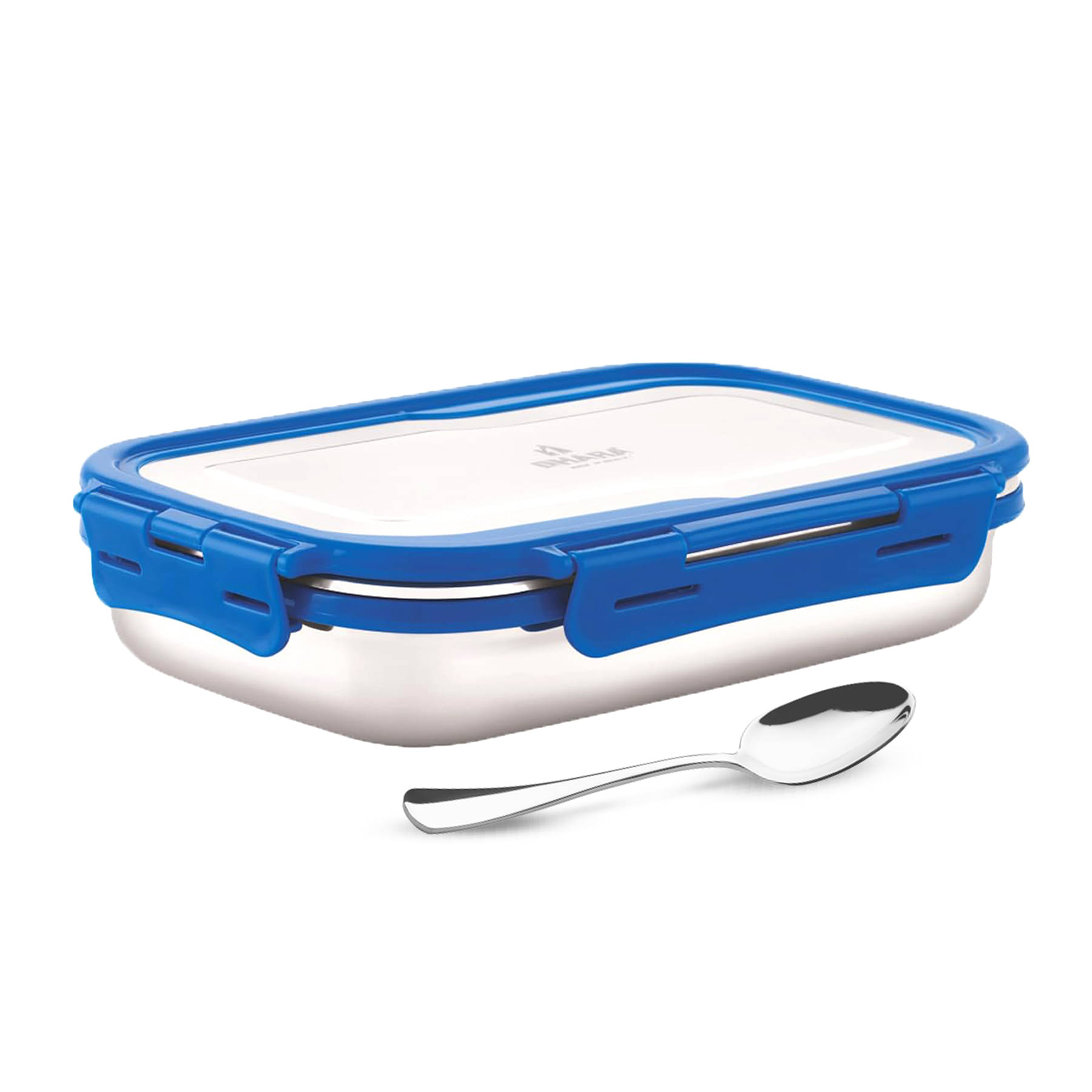     			Dhara Stainless Steel Blaze 900 Stainless Steel Lunch Box 1 - Container ( Pack of 1 )