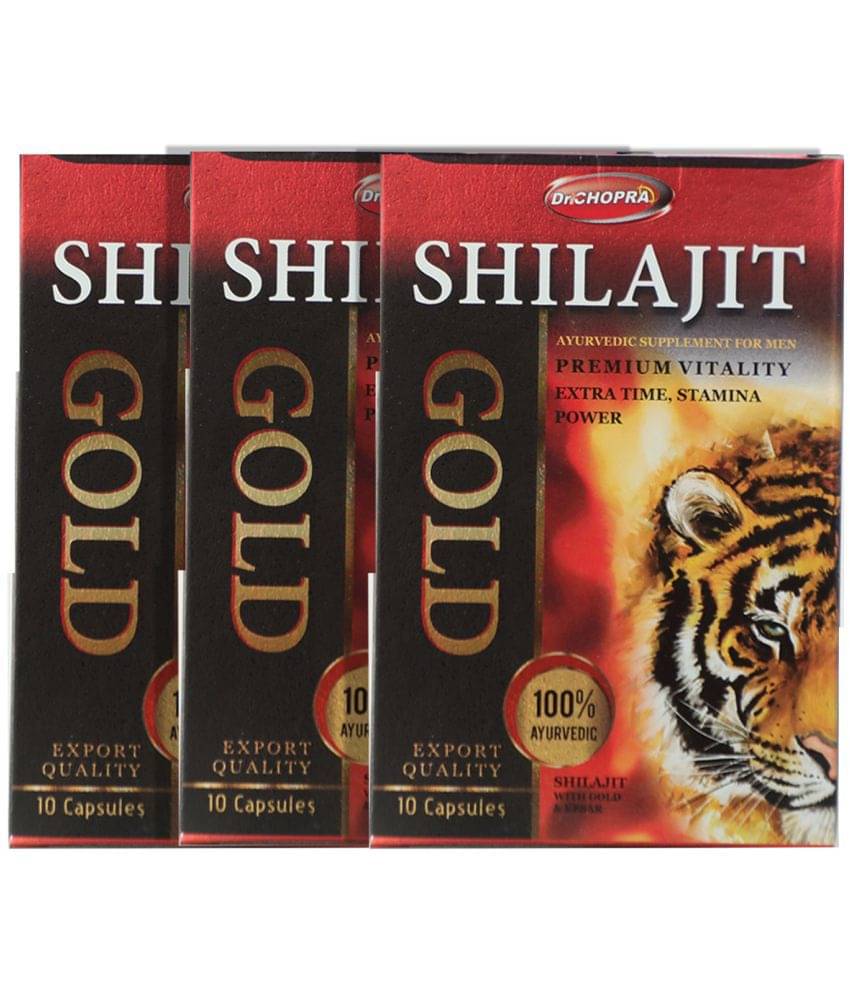     			Dr Chopra Ayurveda Pure and Natural Shilajit/Shilajeet Resin -30 Cap