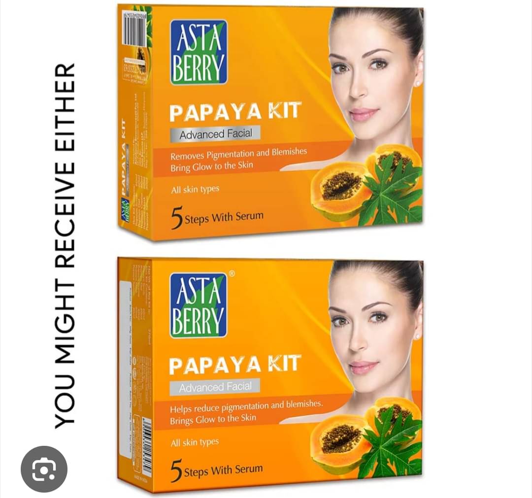     			Generic 2 Times Use Facial Kit For All Skin Type Papaya 2 ( Pack of 2 )