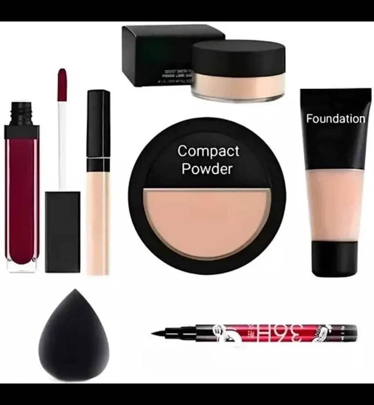     			Generic HD Fashion Bridal Essentials All in One Waterproof Makeup Kit