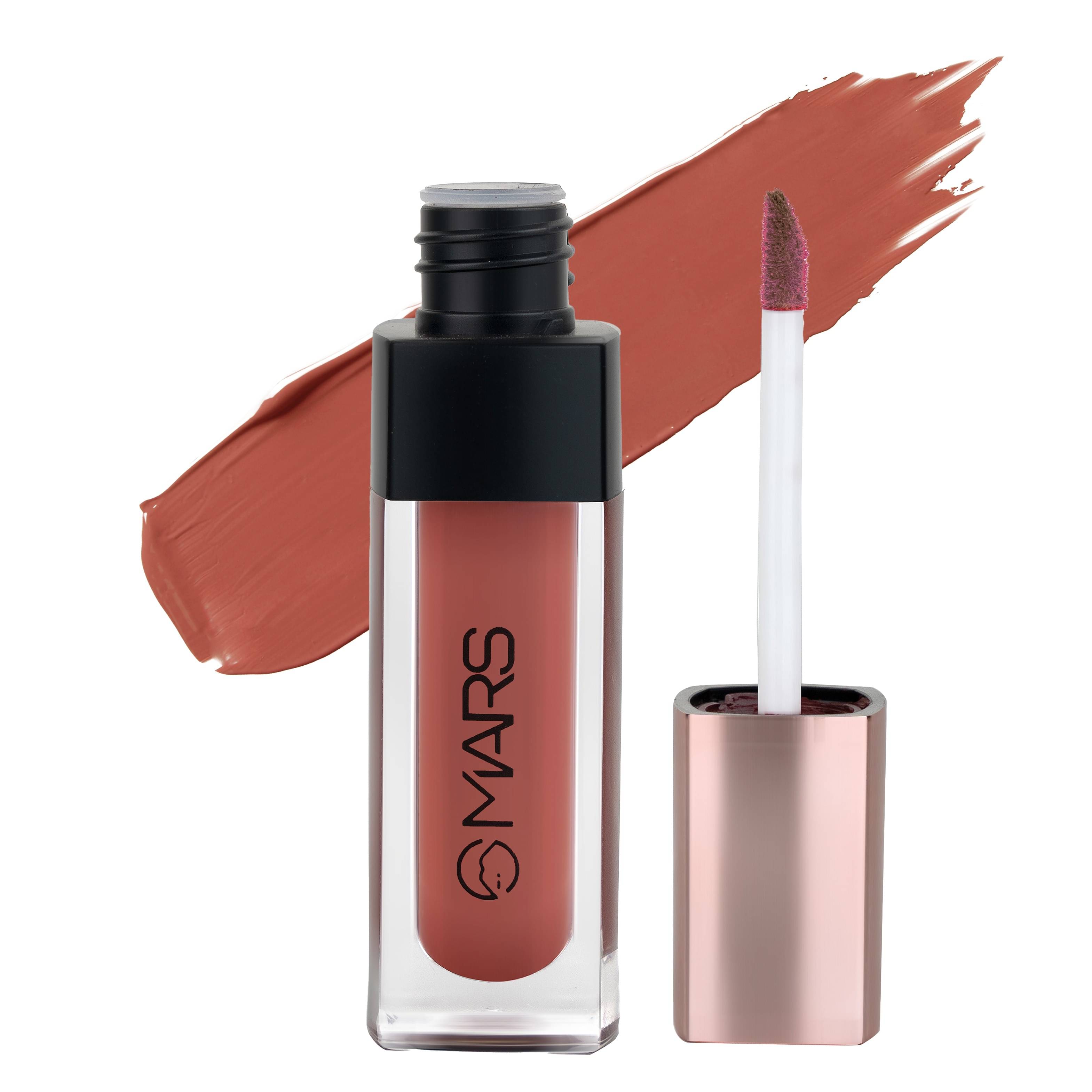 MARS Popstar Non Transfer Smudge Proof Long Lasting Matte Liquid Lipstick (QUEENIE - 20, 6 ml) MARS Popstar Non Transfer Smudge Proof Long Lasting Matte Liquid Lipstick (QUEENIE - 20, 6 ml)