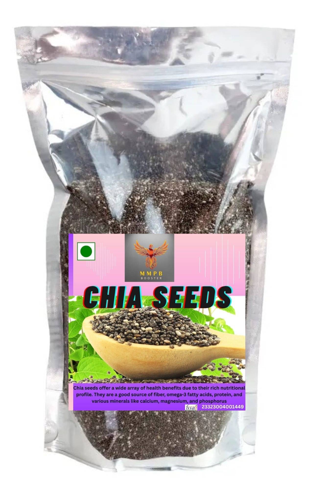 MMPB BOOSTER Chia Seeds ( Pack of 1 ) MMPB BOOSTER Chia Seeds ( Pack of 1 )