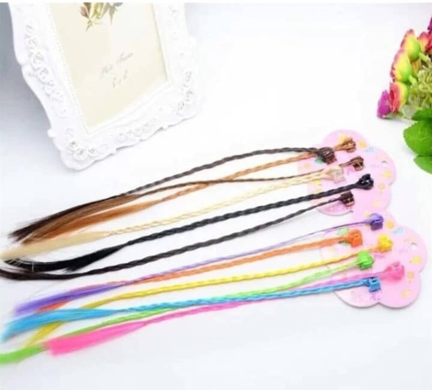     			Mehak Creation Multi Women's Hair Extension ( Pack of 1 )