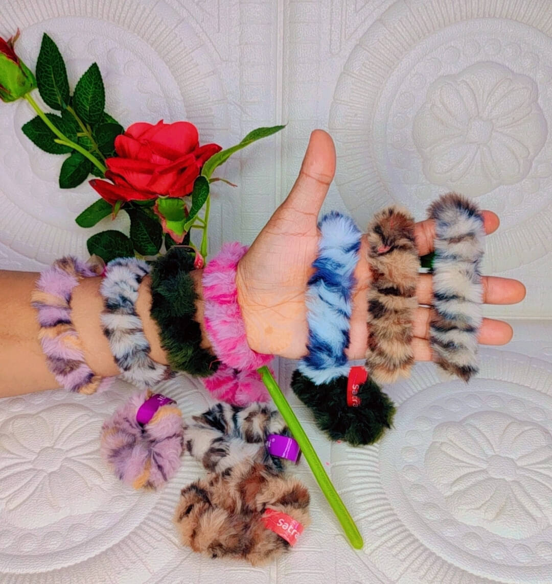     			Mehak Creation Multi Women's Hair Band ( Pack of 1 )