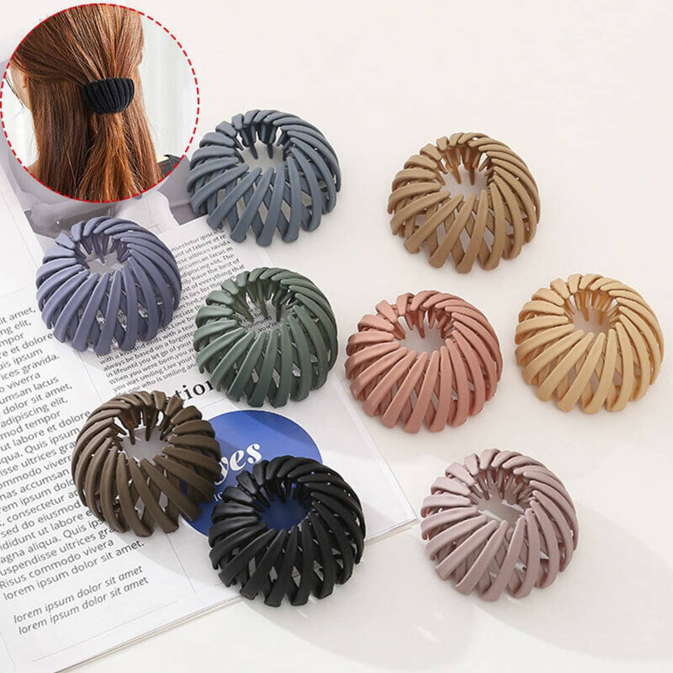     			Mehak Creation Multi Women's Hair Bun ( Pack of 3 )
