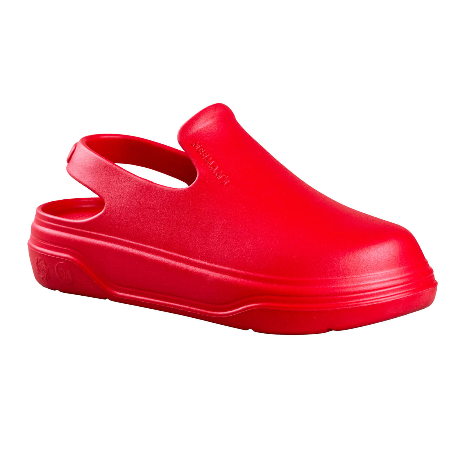     			Neemans Red Women's Toe Covered Flip Flop