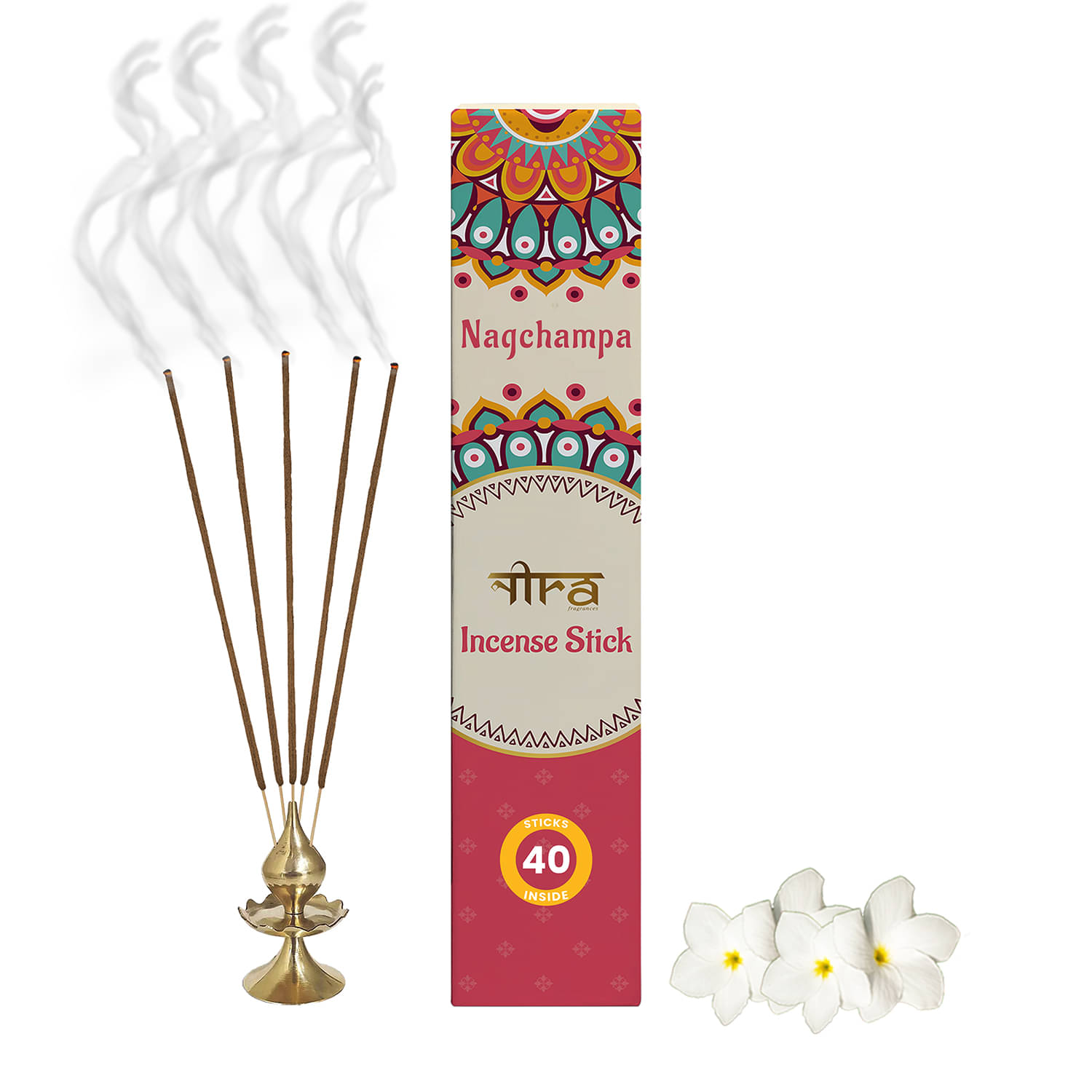     			Nira Fragrances Incense Stick Nag Champa 40 Pieces ( Pack of 1 )