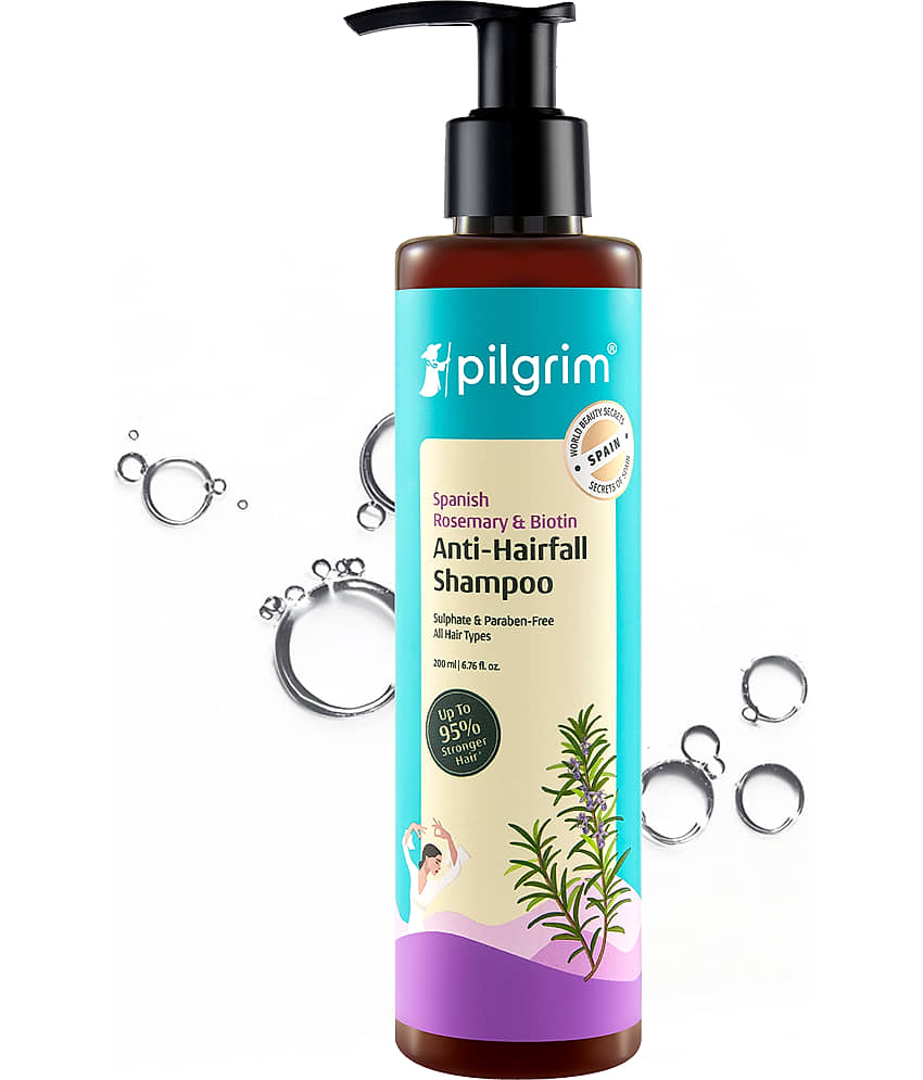 Pilgrim Rosemary & Biotin Anti-Hairfall Shampoo - 200ml - Image 1