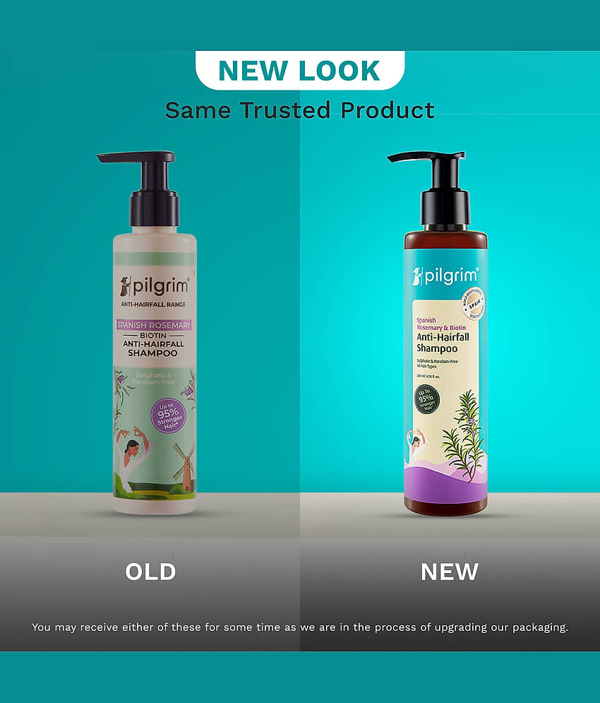 Pilgrim Rosemary & Biotin Anti-Hairfall Shampoo - 200ml - Image 2