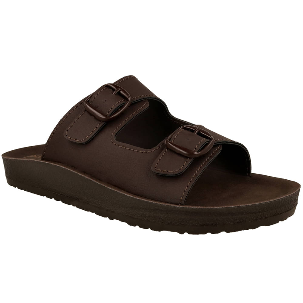     			Puntoblu Brown Men's Daily Slipper