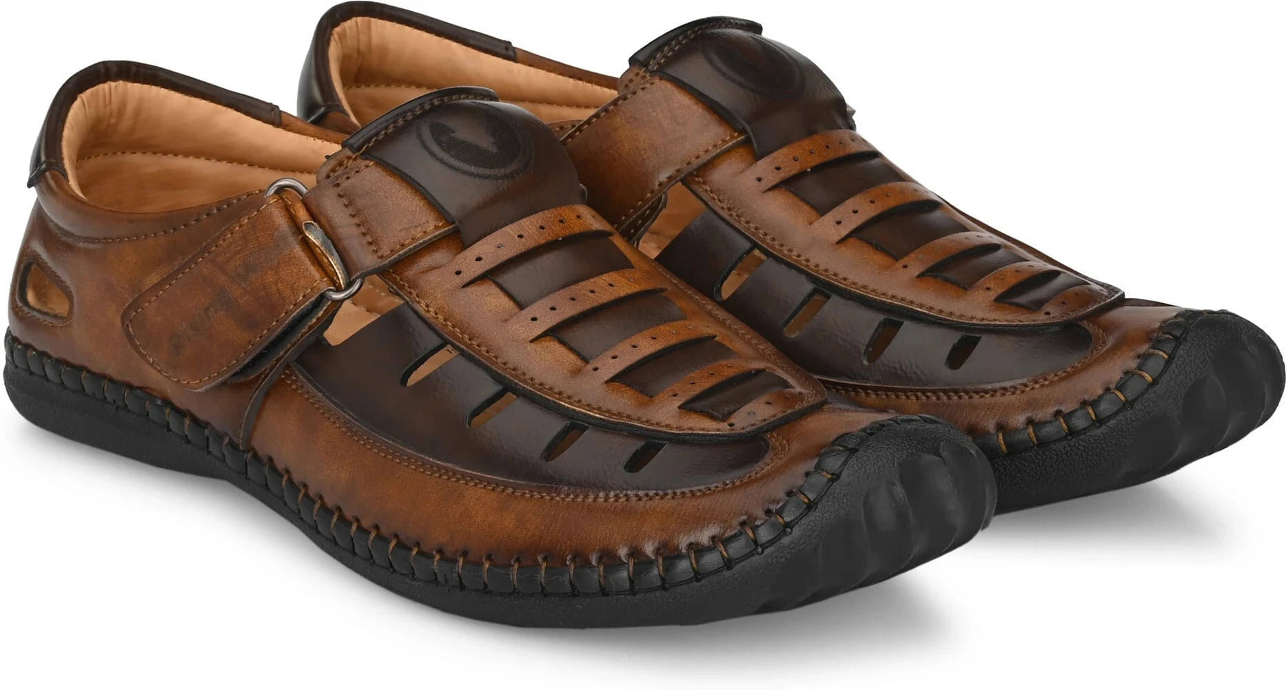 Rising Wolf - Tan Men's Sandals Rising Wolf - Tan Men's Sandals