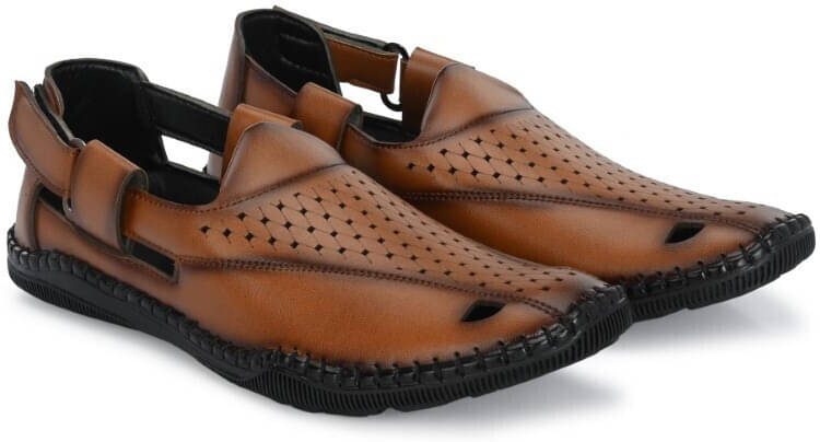 Rising Wolf - Tan Men's Sandals Rising Wolf - Tan Men's Sandals