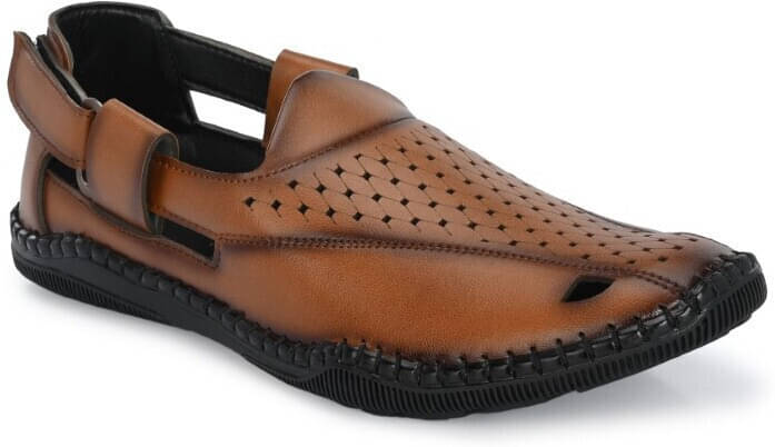     			Rising Wolf - Tan Men's Sandals