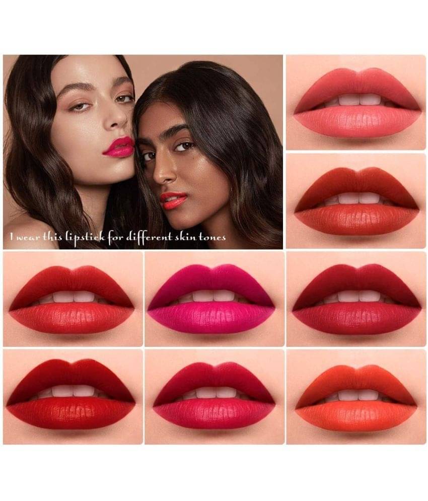    			Shizuka Multi Glossy Transferproof Liquid Lipstick ( Pack of 12 )