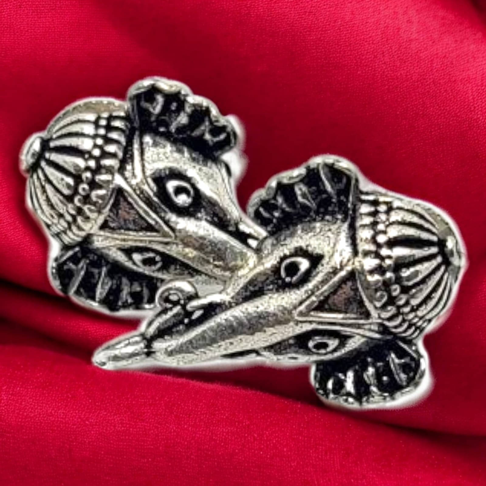     			Shree Ju Silver Huggies Earrings ( Pack of 1 )