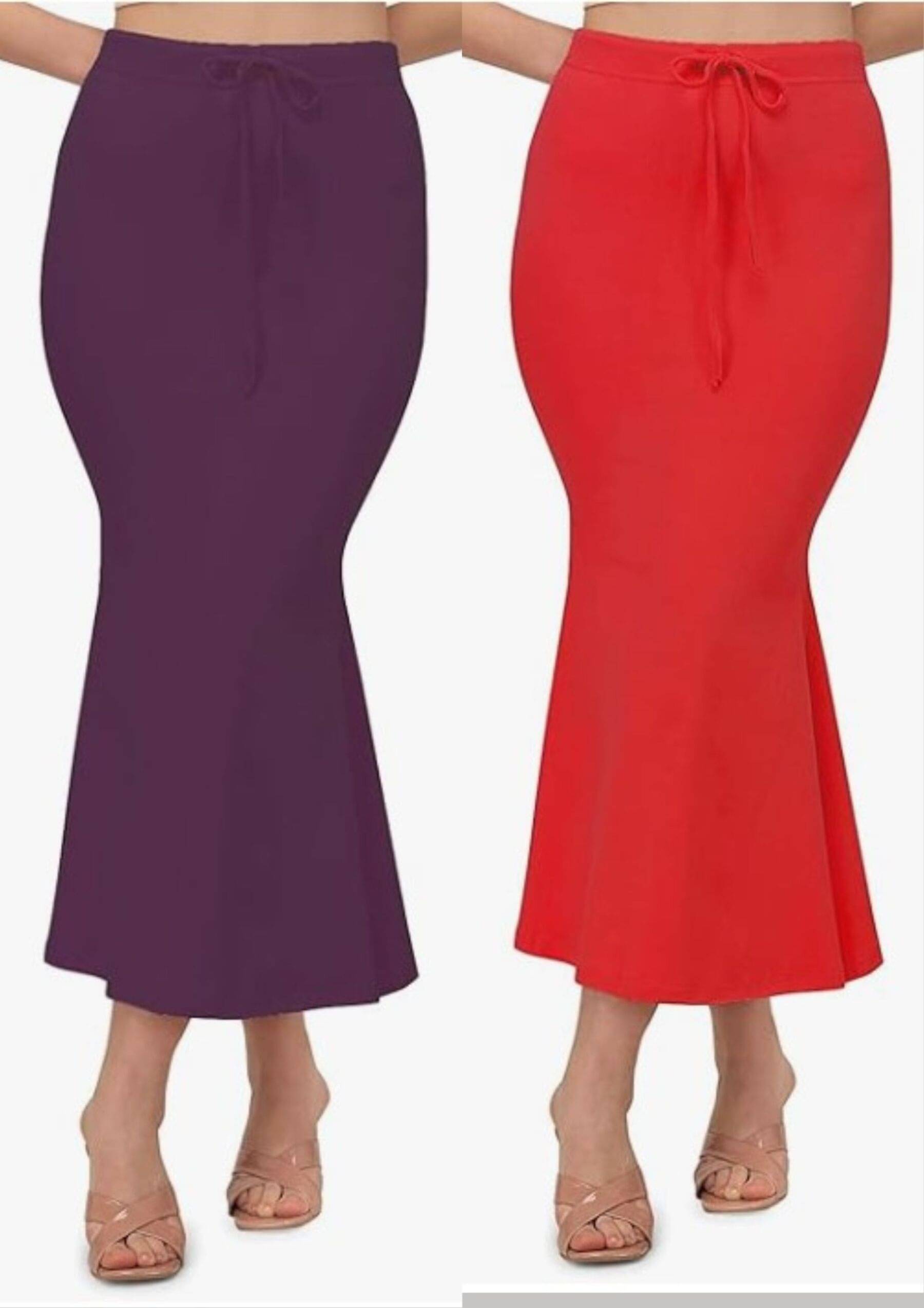     			Taslar Pack of 2 Nylon Women's Shaping Bottoms ( Red )
