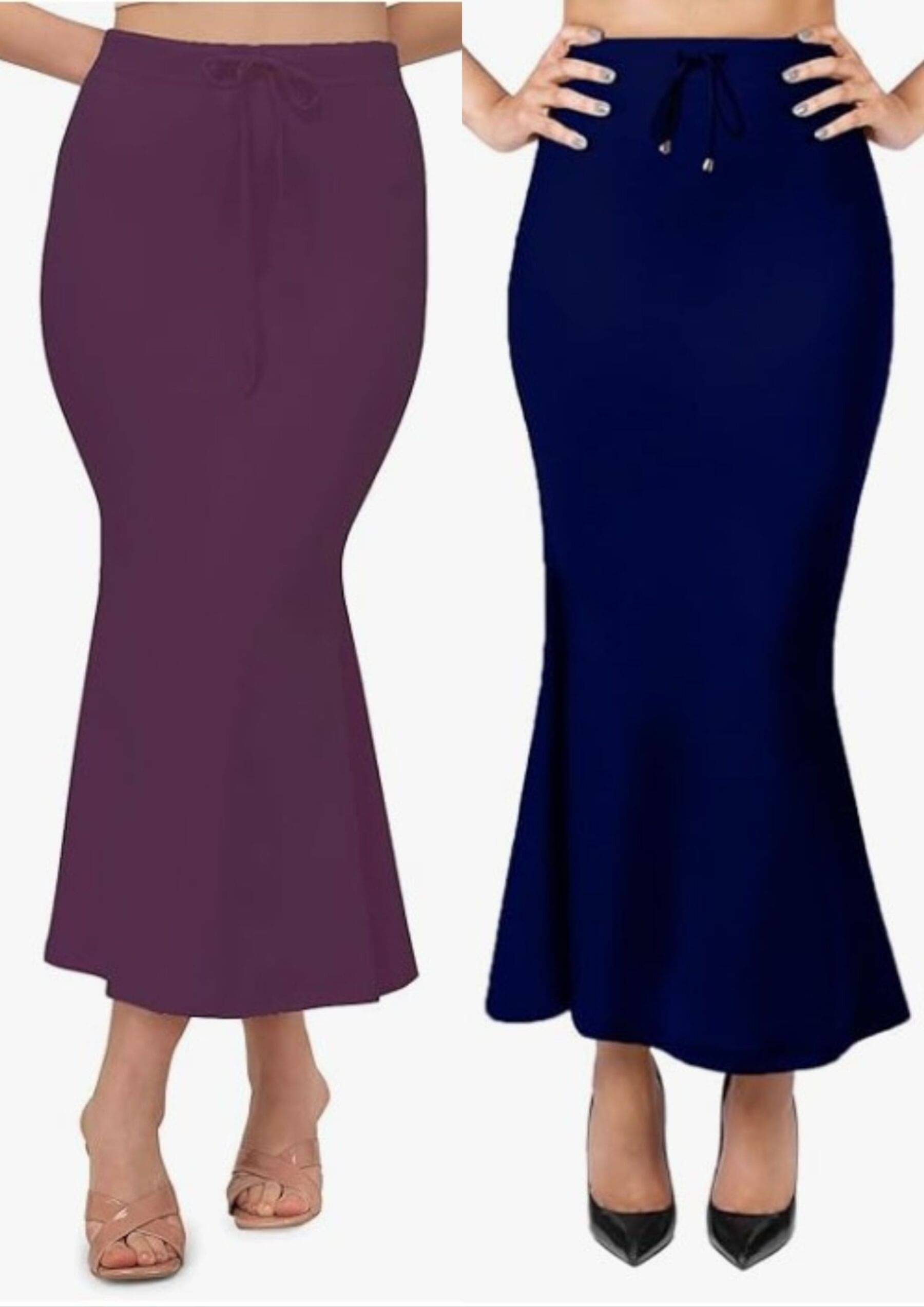     			Taslar Pack of 2 Nylon Women's Shaping Bottoms ( Blue )