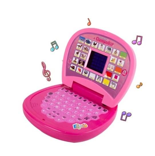 Toonkiz Educational Learning Laptop for Kids with LED Display, Alphabet ABC and 123 Number Learning Computer for Kids Toonkiz Educational Learning Laptop for Kids with LED Display, Alphabet ABC and 123 Number Learning Computer for Kids