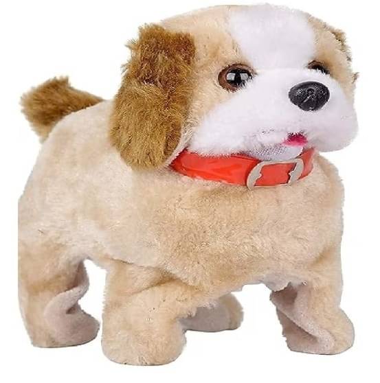     			Toonkiz Jumping, Walking and Barking Dog Soft Toy Fantastic Puppy Battery Operated Back Flip Jumping Dog Jump Run Toy Kid