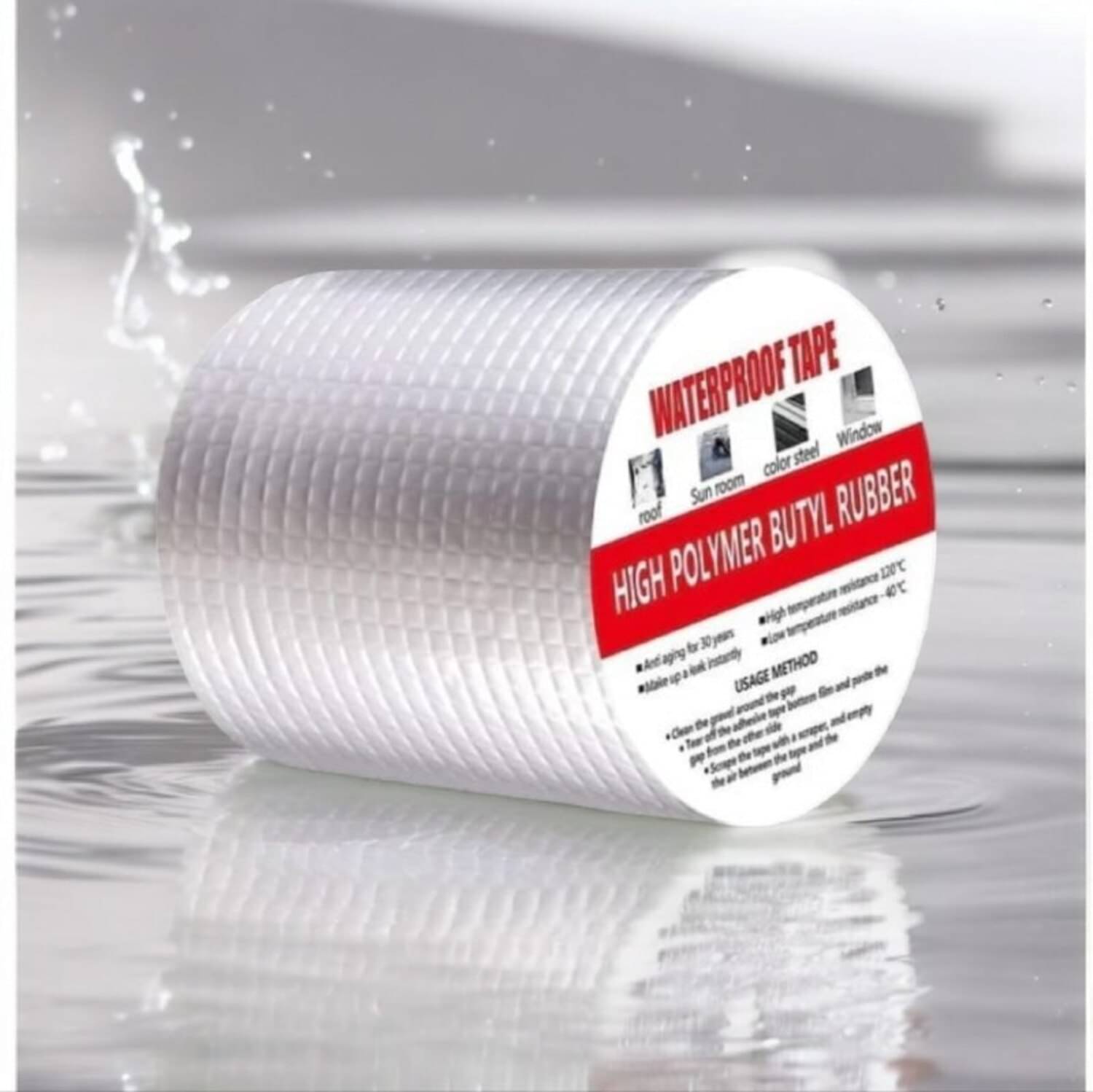 WRUNJI Silver Single Sided Duct Tape ( Pack of 1 ) WRUNJI Silver Single Sided Duct Tape ( Pack of 1 )