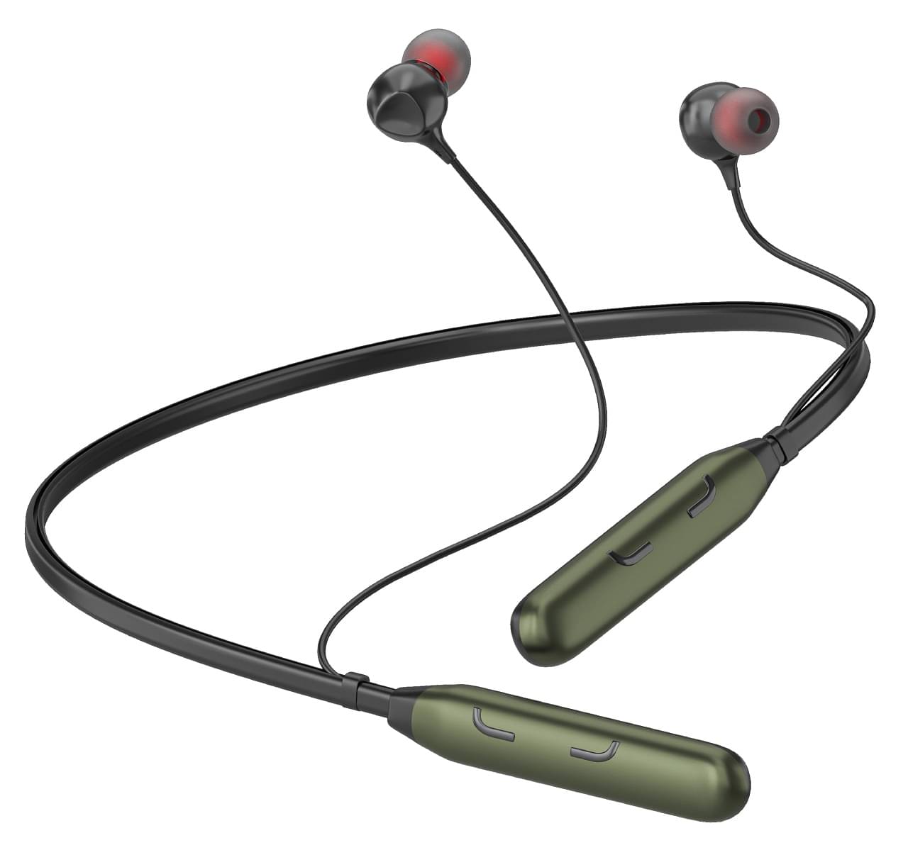     			Wireless Bluetooth Neckband with Deep Bass & Long Battery Backup  Magnetic Bluetooth Neckband Earphones with HD Stereo Sound