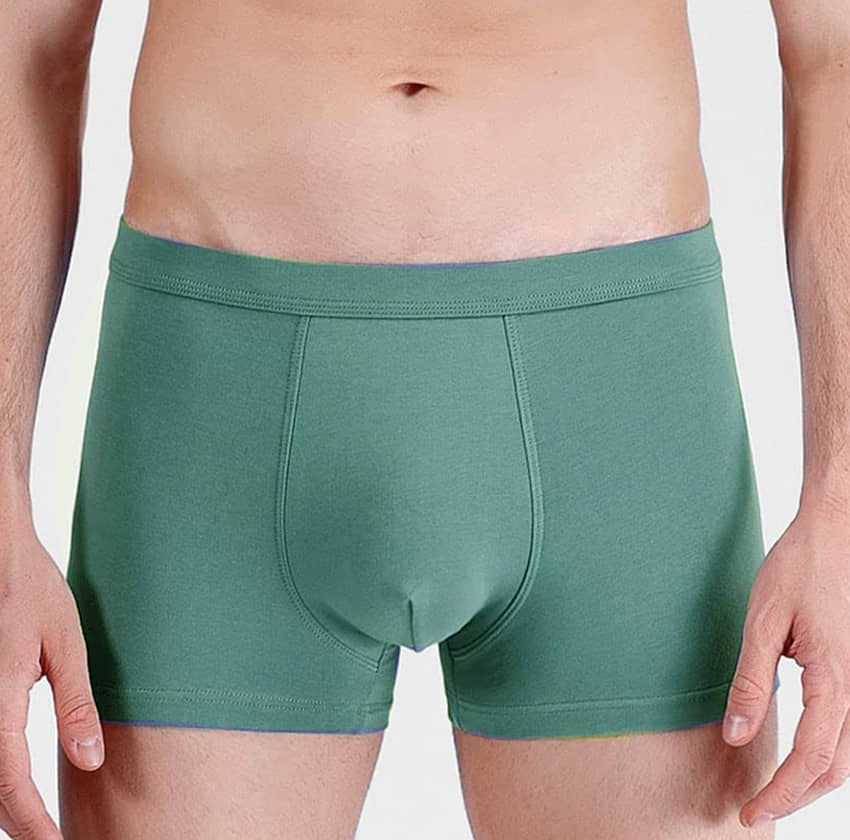 XXYX Pack of 1 Spandex Briefs For Men's ( Sea Green )
