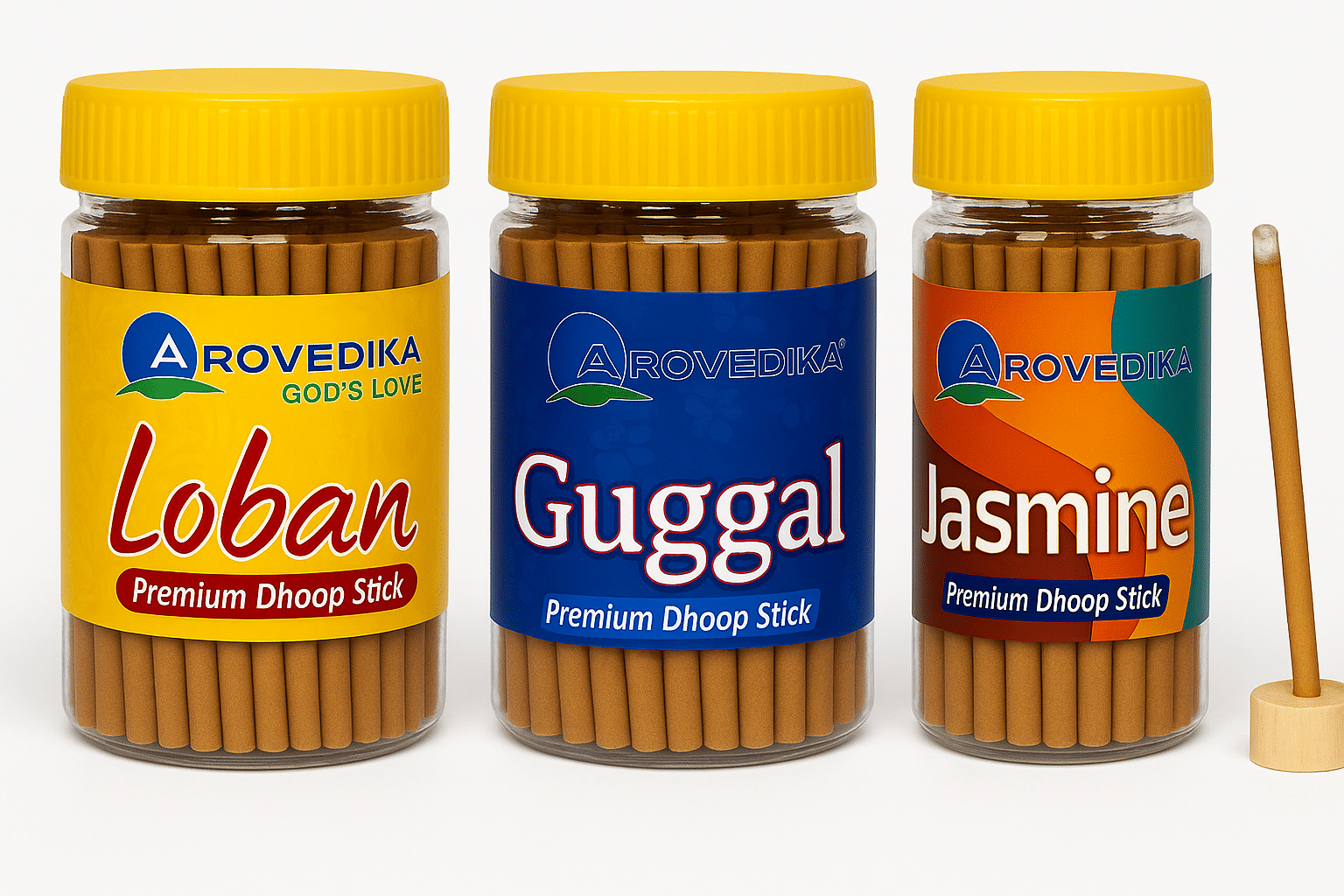     			arovedika Dhoop Guggal 300 gm ( Pack of 3 )