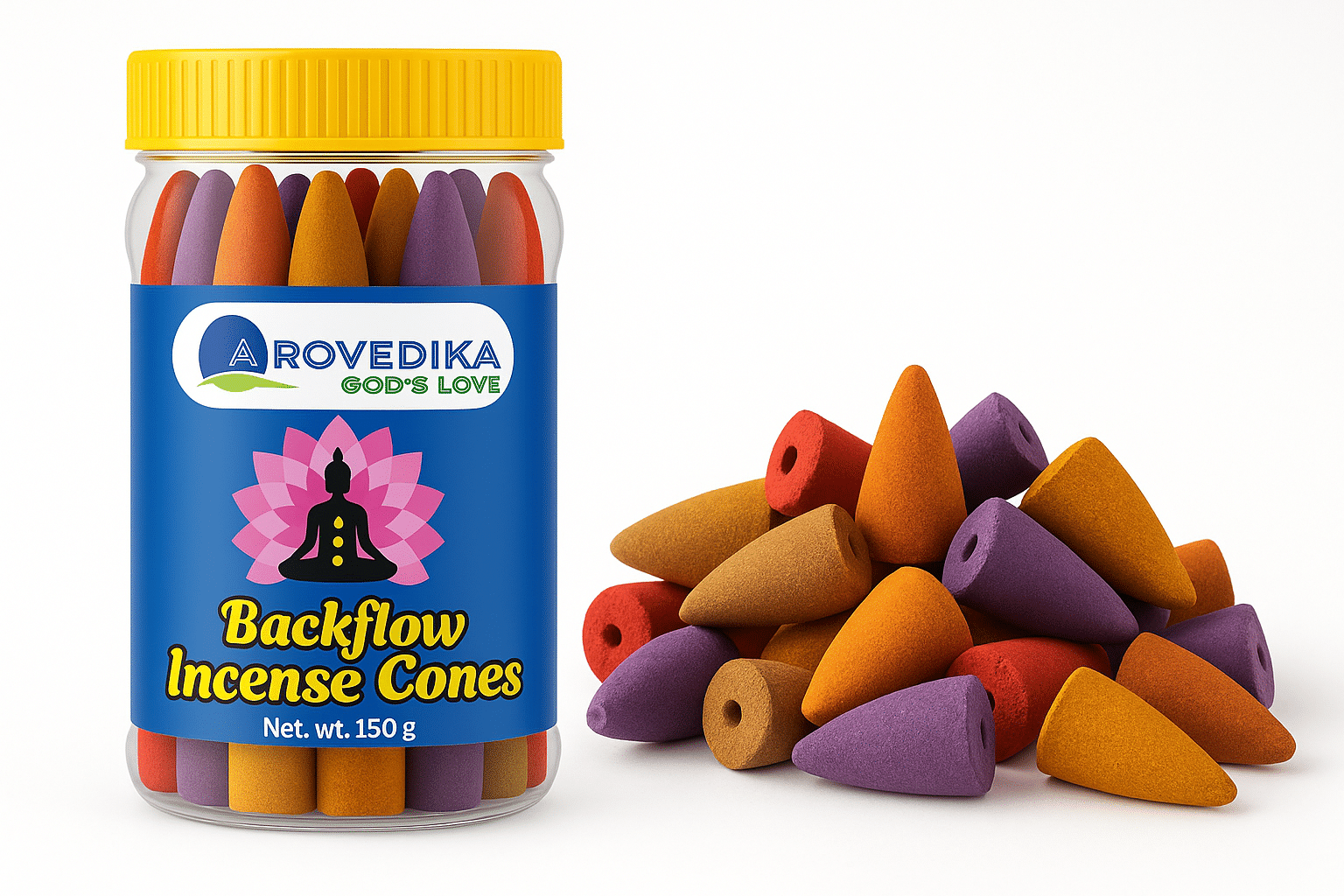     			arovedika Dhoop Mixed Fragrances 150 gm ( Pack of 1 )