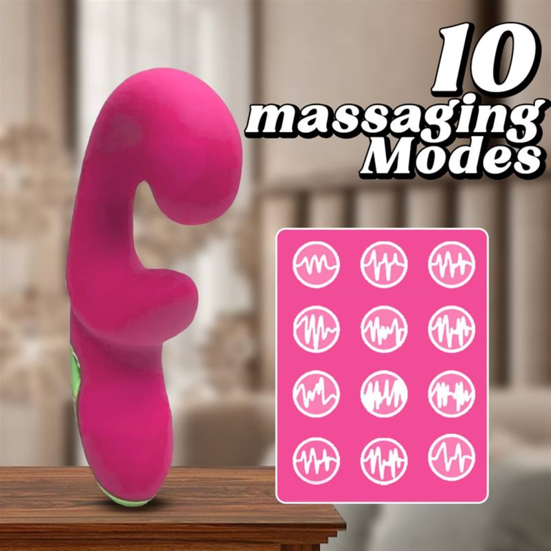     			crazynyt Bendy Flexible Portable Manual Massager