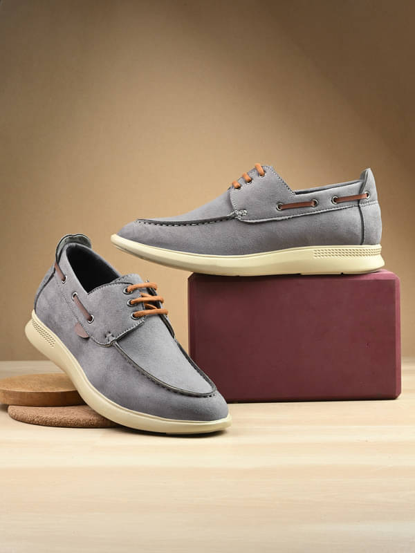     			server Casual Shoe Grey Men's Boat Shoes