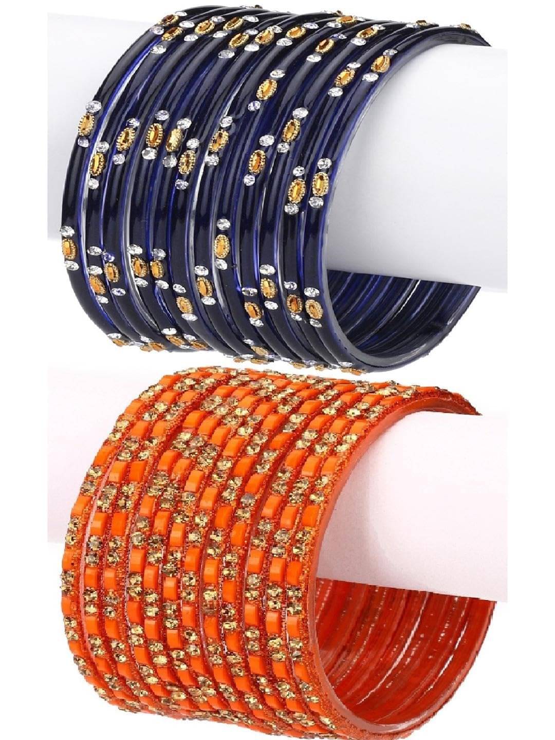     			1st Time Multicolor Bangle Set ( Pack of 2 )