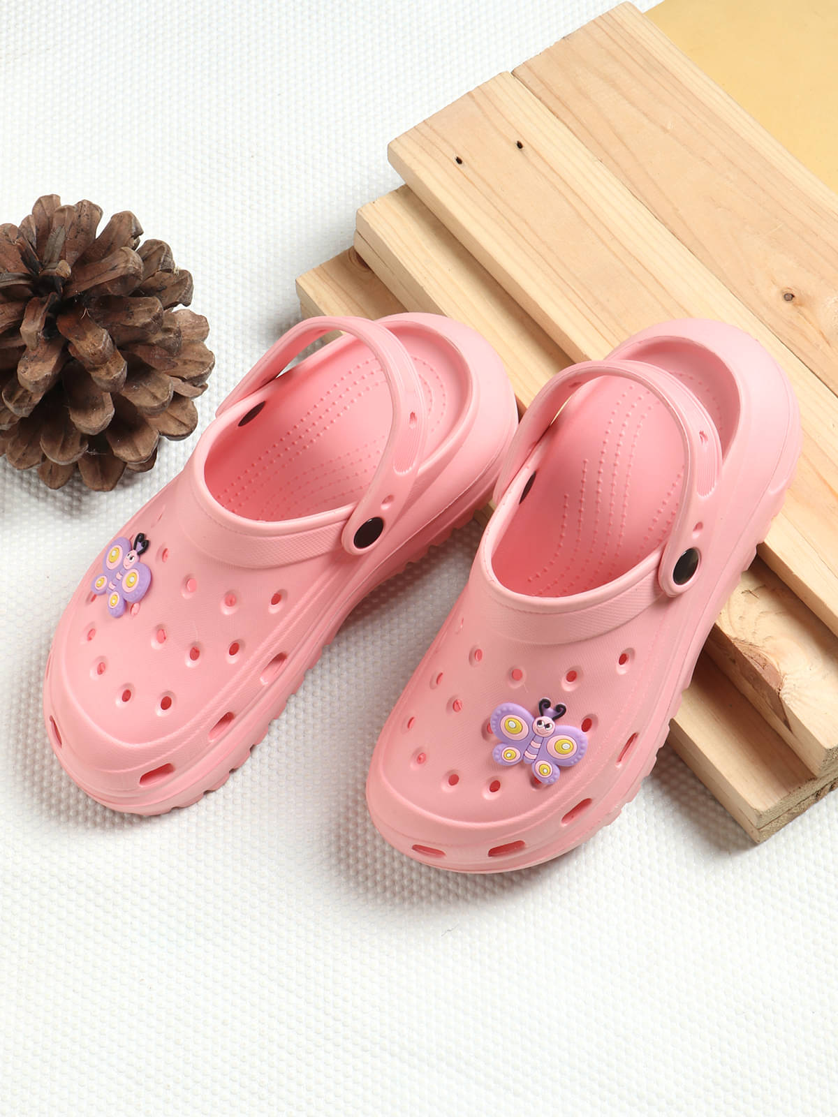     			ARVOK Pink Women's Clogs