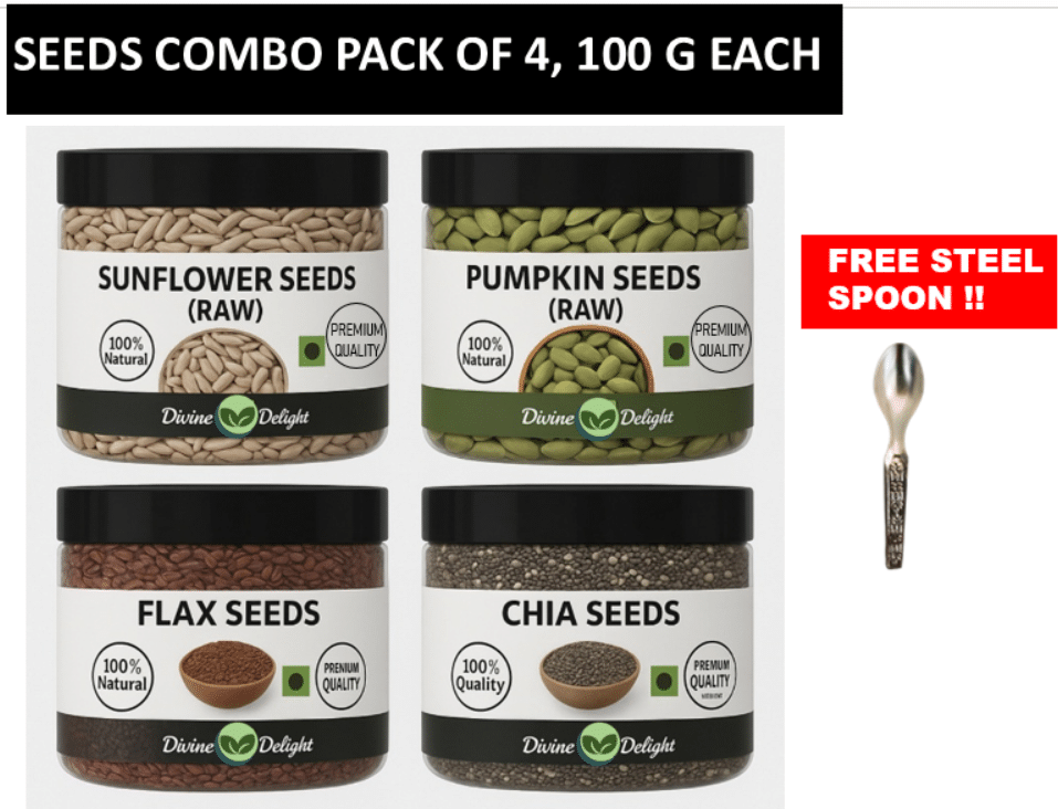 DIVINE DELIGHT Pumpkin Seeds ( Pack of 4 ) DIVINE DELIGHT Pumpkin Seeds ( Pack of 4 )