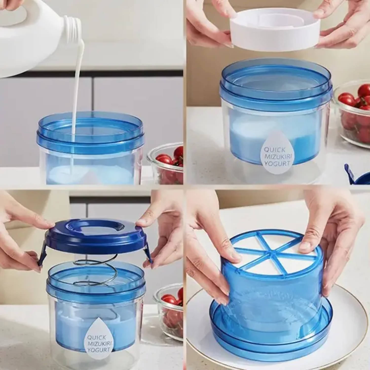 Hung curd maker, greek yogurt maker, yogurt strainer, curd strainer, plastic curd maker, paneer strainer, home made yogurt tool, kitchen tools for dairy, thick curd container, Greek Yogurt Strainer Maker, Yogurt Cheese Maker, Juice Food Nut Milk Strainer     			Hung curd maker, greek yogurt maker, yogurt strainer, curd strainer, plastic curd maker, paneer strainer, home made yogurt tool, kitchen tools for dairy, thick curd container, Greek Yogurt Strainer Maker, Yogurt Cheese Maker, Juice Food Nut Milk Strainer