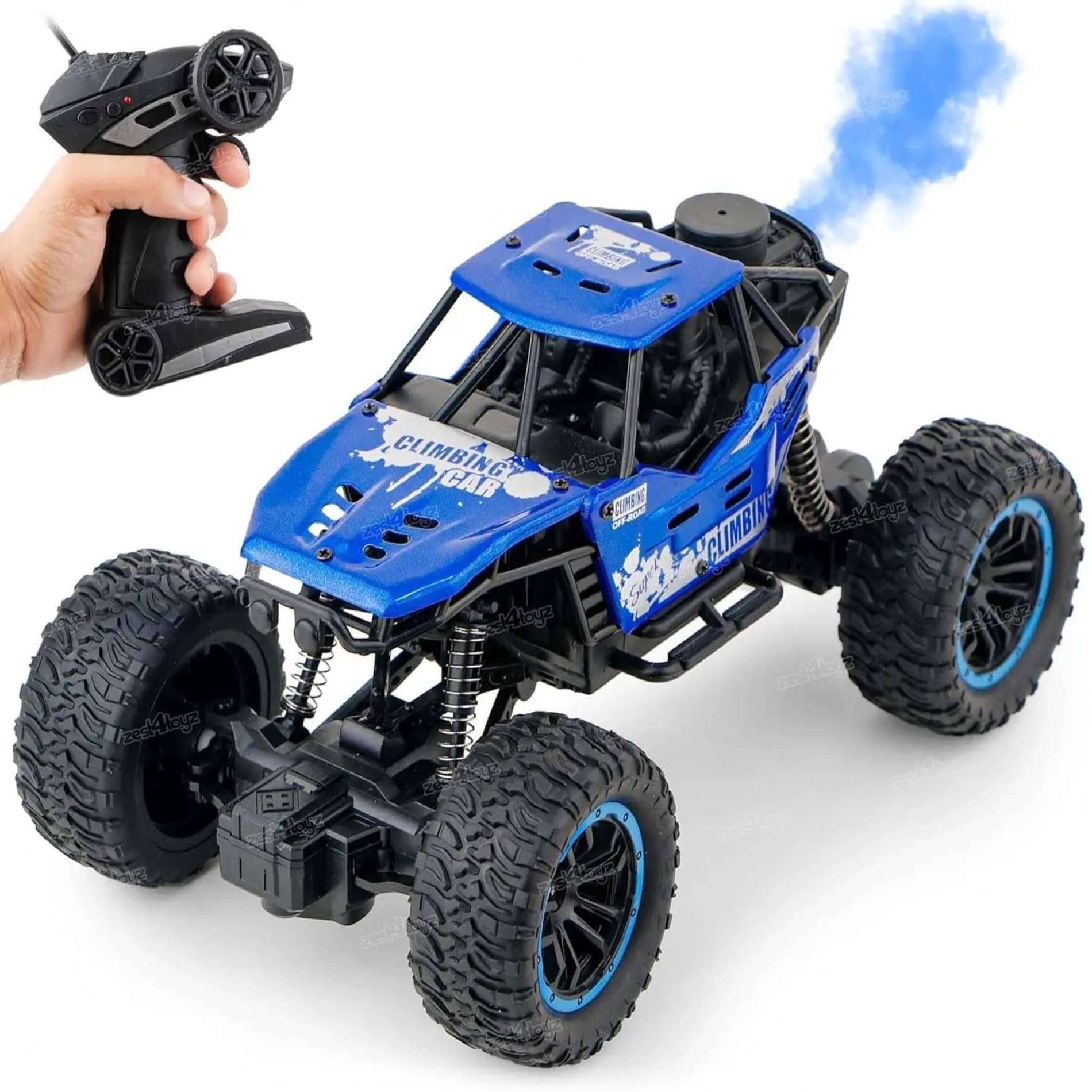Kadio Remote Control Car For Kids With Mist Smoke Effect 2 Wd Monster Truck Rock Crawler Climbing Rc Toy Vehicle Car For Boys And Girls (Multicolor, Pack of 1) Kadio Remote Control Car For Kids With Mist Smoke Effect 2 Wd Monster Truck Rock Crawler Climbing Rc Toy Vehicle Car For Boys And Girls (Multicolor, Pack of 1)