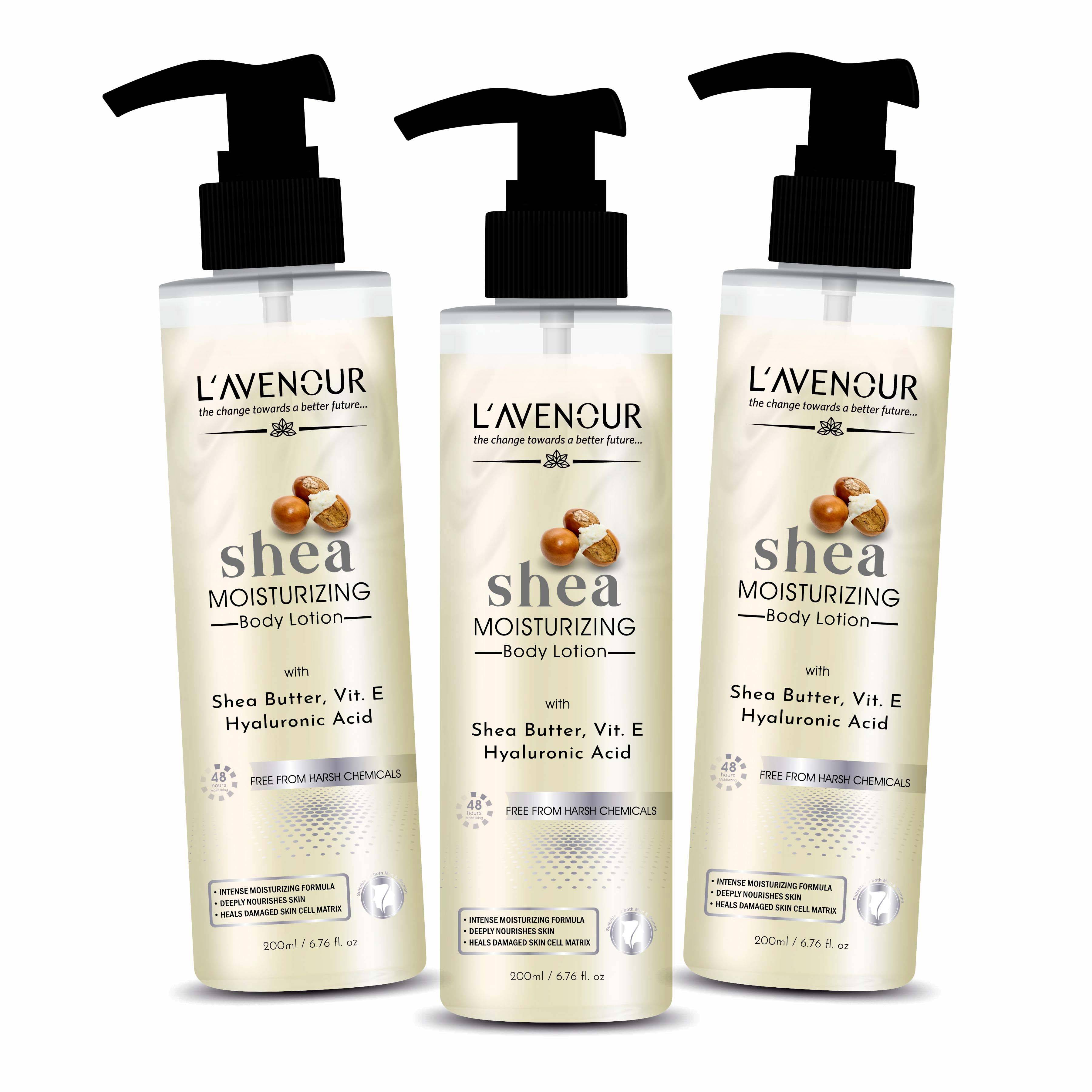 LAVENOUR Moisturizing Lotion For All Skin Type 600 ml ( Pack of 3 ) LAVENOUR Moisturizing Lotion For All Skin Type 600 ml ( Pack of 3 )