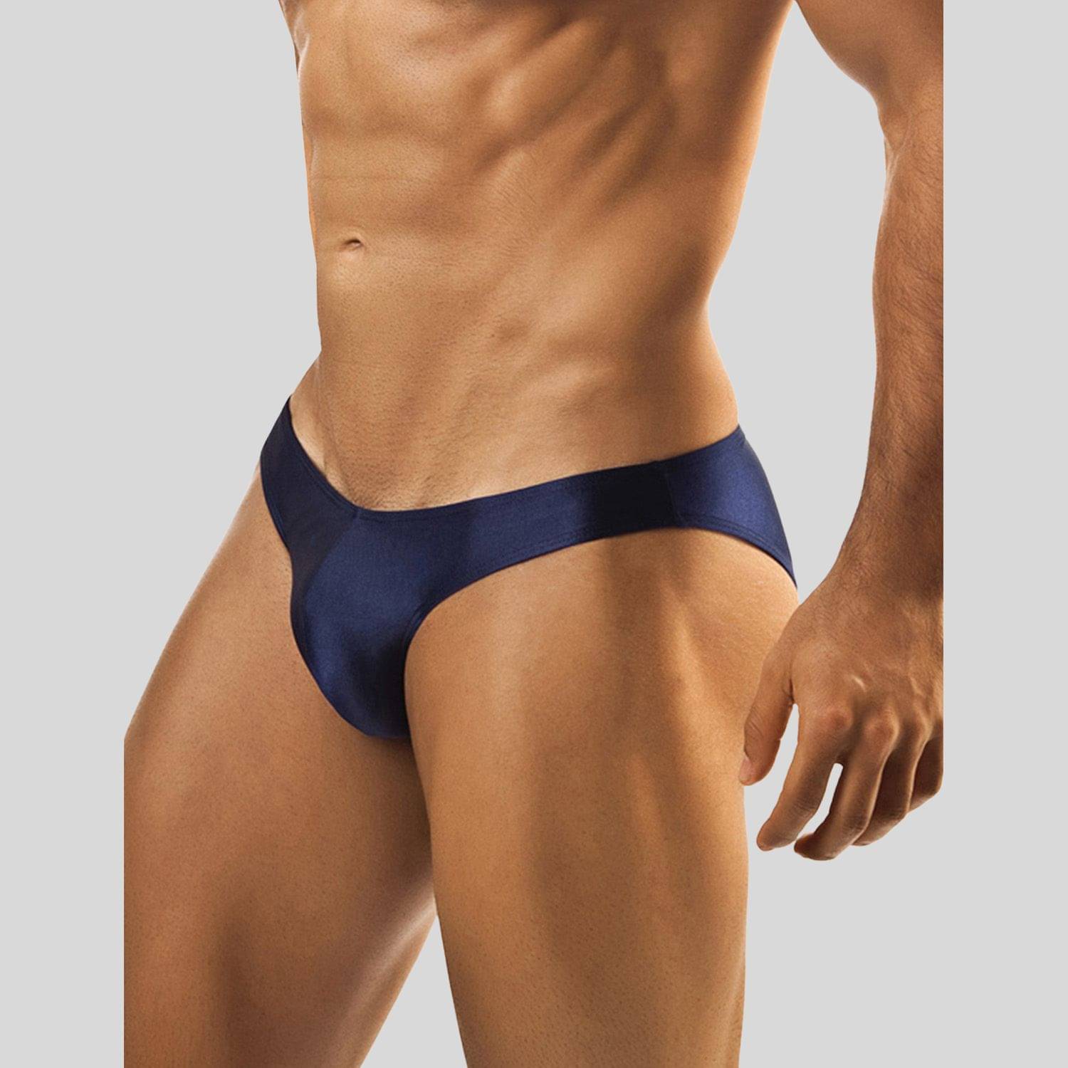     			LoveAasan Pack of 1 Microfibre Bikini For Men's ( Navy Blue )