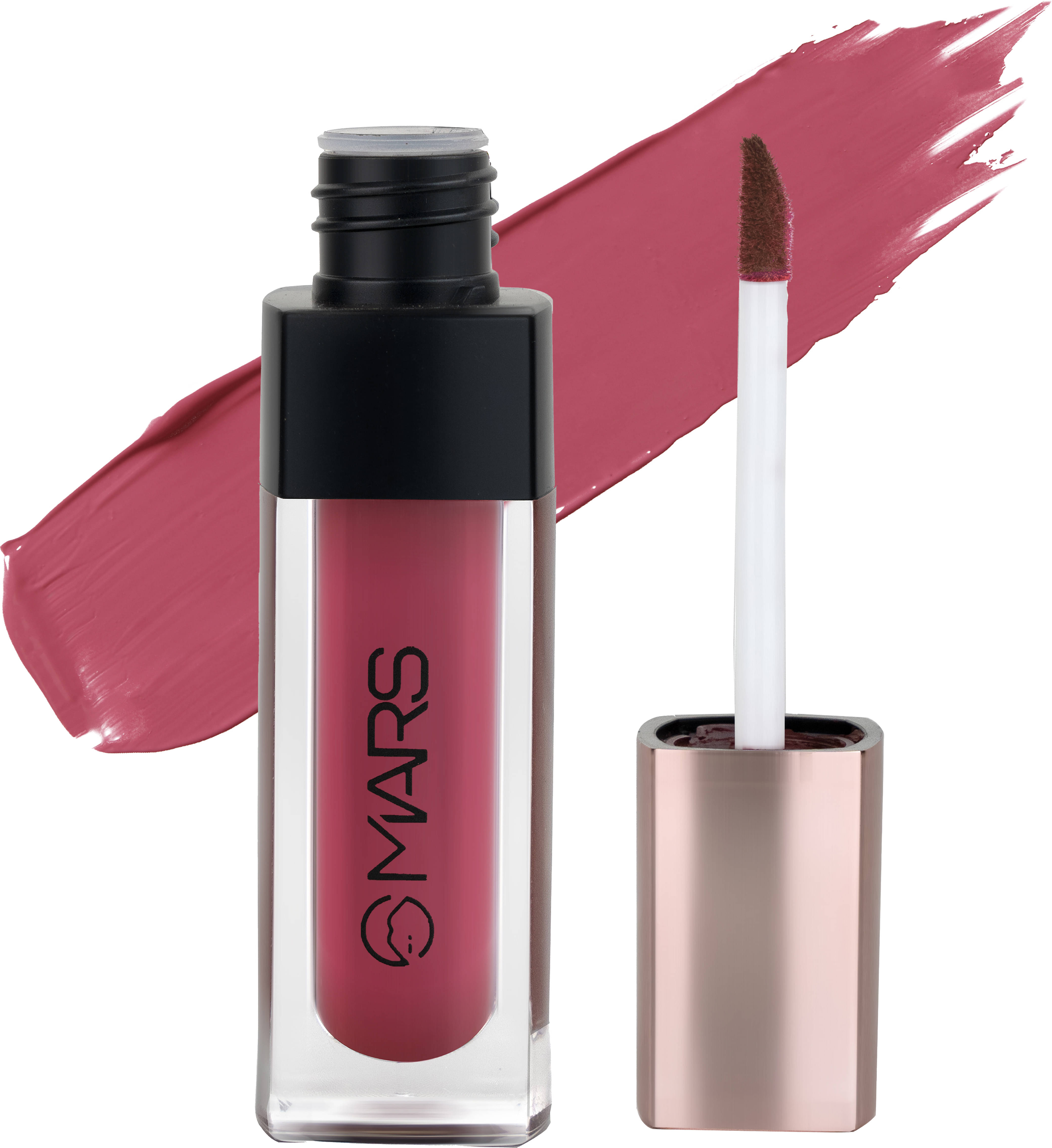 MARS Popstar Non Transfer Smudge Proof Long Lasting Matte Liquid Lipstick (GET POPPIN - 16, 6 ml)     			MARS Popstar Non Transfer Smudge Proof Long Lasting Matte Liquid Lipstick (GET POPPIN - 16, 6 ml)