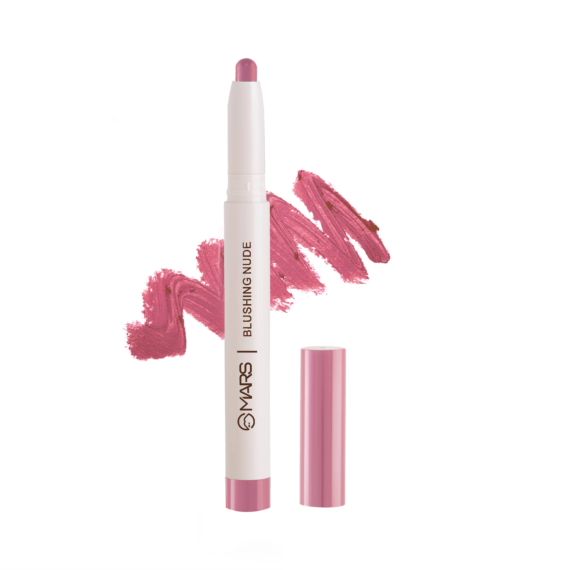     			MARS Non-Transfer Long Lasting Poppins Rotating Matte Lip Crayon (Blushing Nudee-06, 1.3 g)