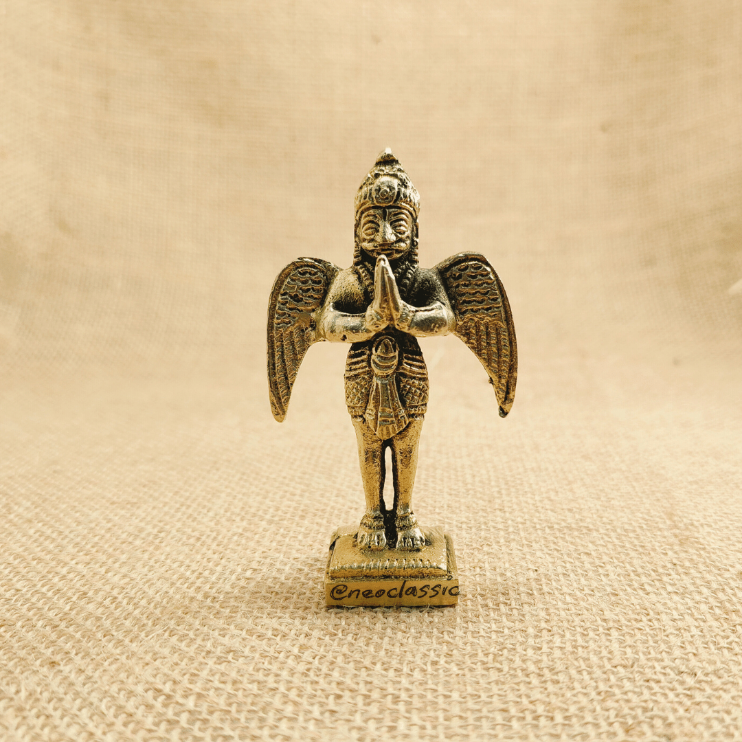     			Neo Classic Brass Garud Dev Idol ( 8.5 cm )
