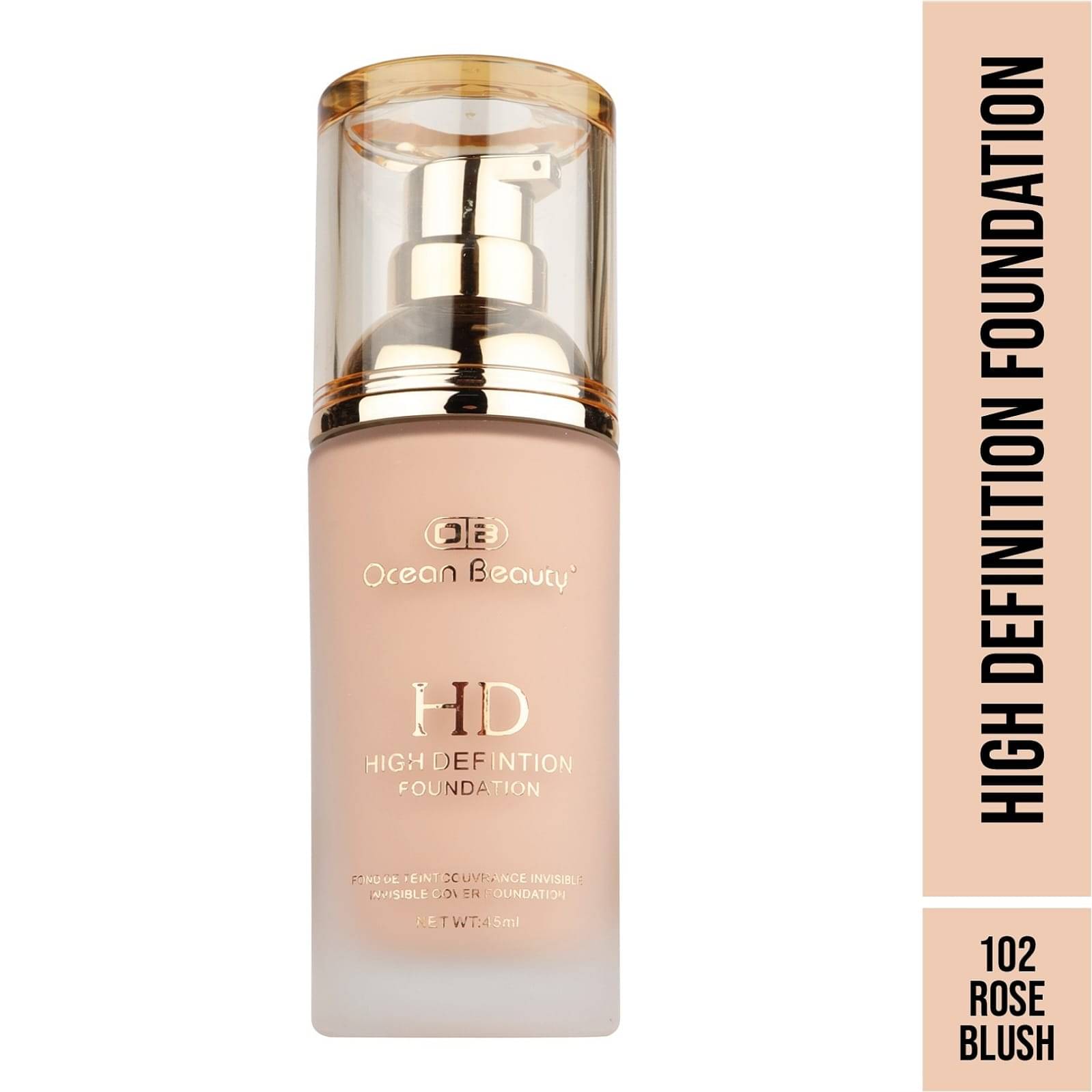     			OB Ocean Beauty Matte Liquid For All Skin Types Skin Fair Foundation Pack of 1