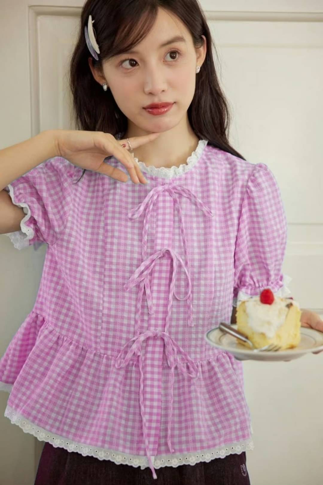     			Quintessentials Women's Cotton Regular Top ( Pink )