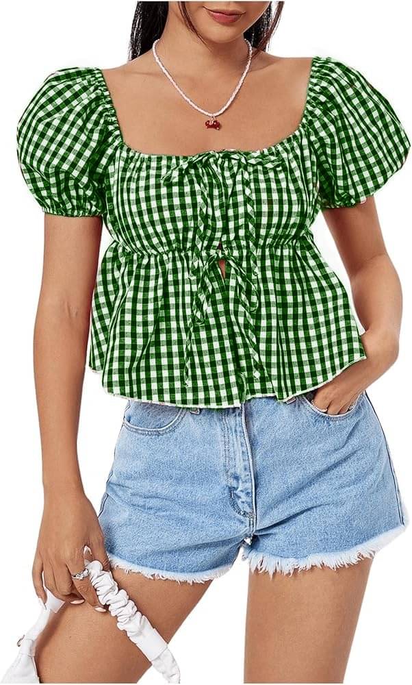 Quintessentials Women's Cotton Regular Top ( Green ) Quintessentials Women's Cotton Regular Top ( Green )
