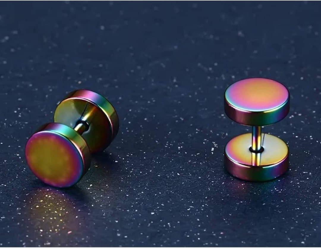     			Shree Ju Multicolor Stud Earrings ( Pack of 1 )