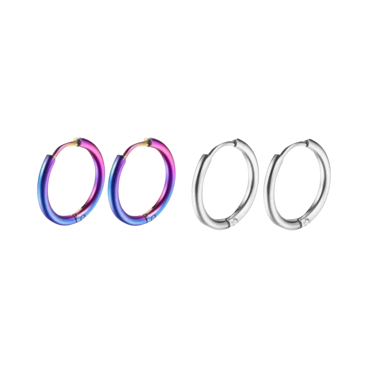     			Shree Ju Multicolor Stud Earrings ( Pack of 2 )