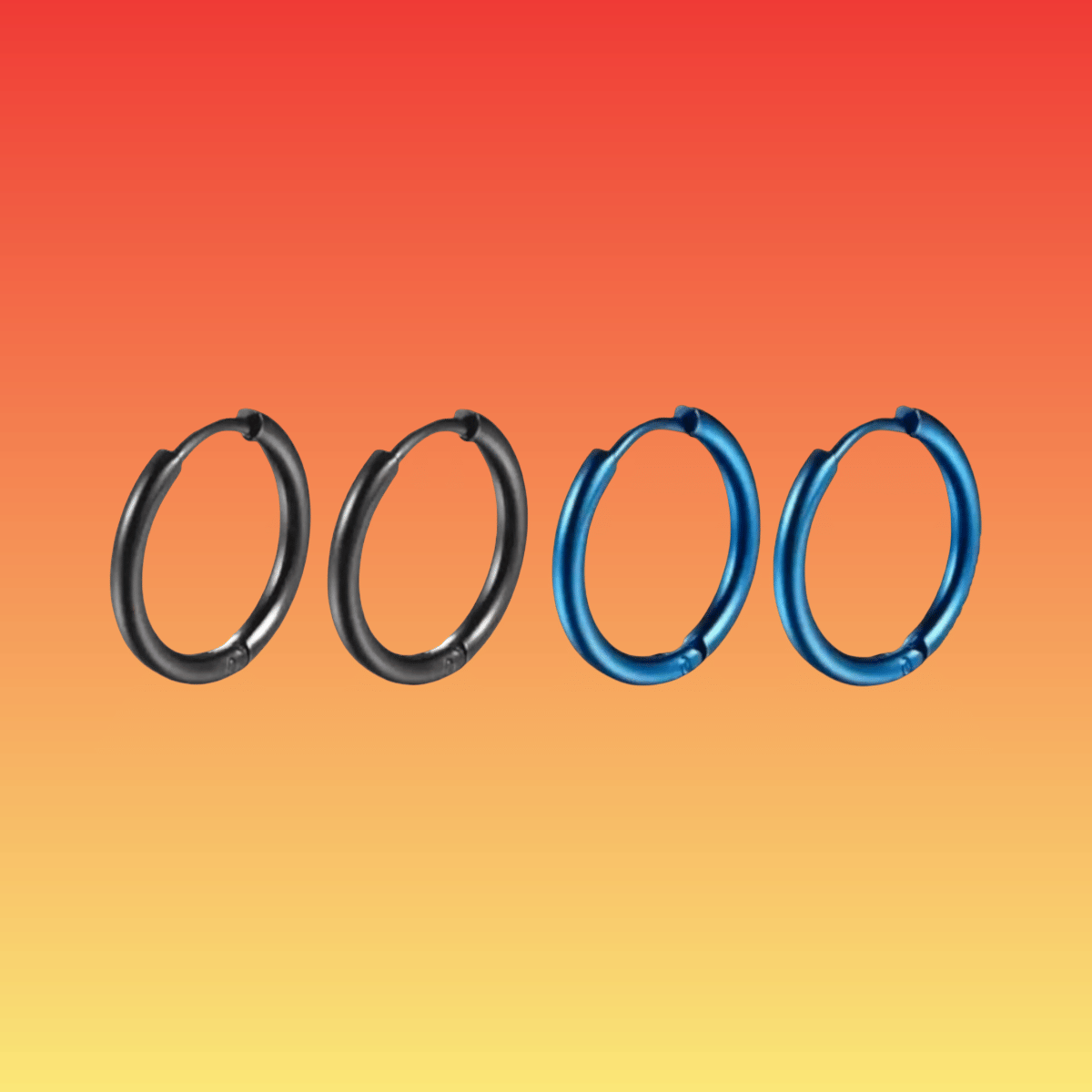     			Shree Ju Multicolor Stud Earrings ( Pack of 2 )