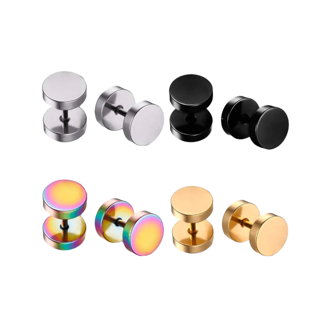     			Shree Ju Multicolor Stud Earrings ( Pack of 4 )