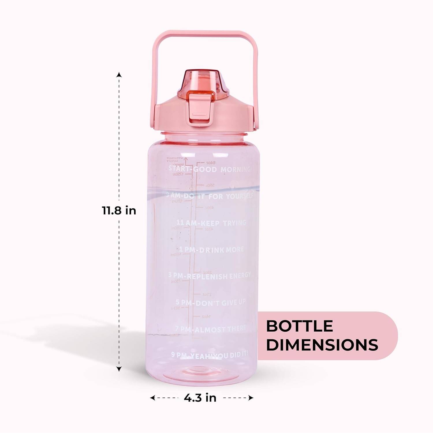    			Stysol Sipper Water Bottel Pink Plastic Sipper Water Bottle 2000 mL ( Set of 1 )