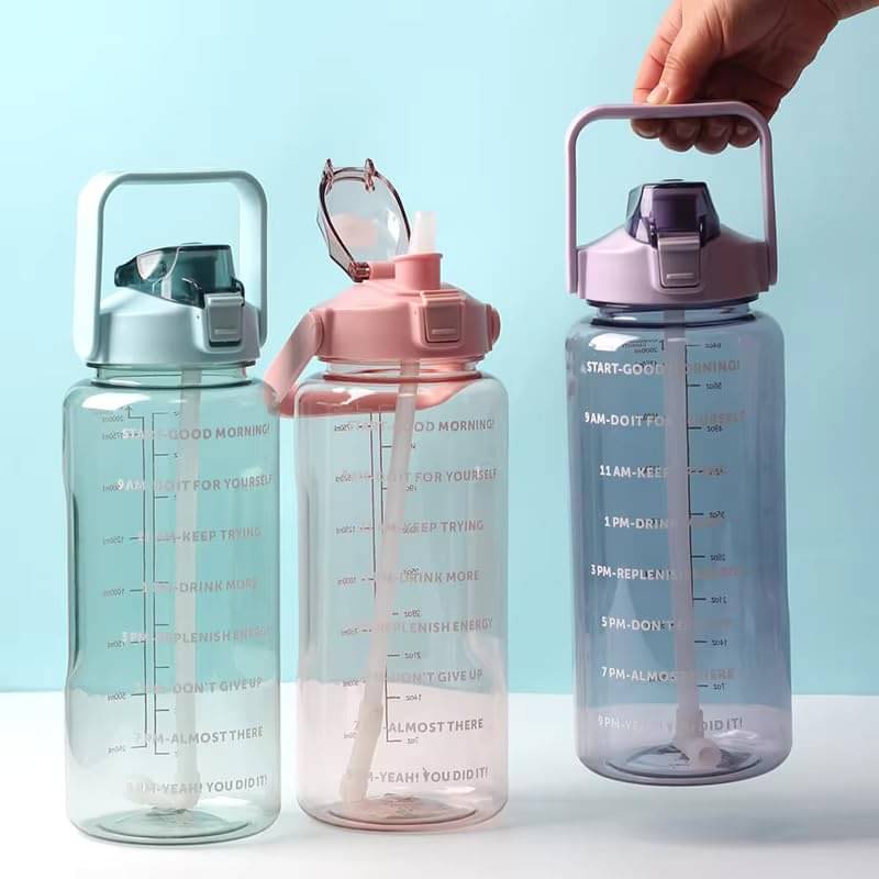     			Stysol Sipper Water Bottel Pink Plastic Sipper Water Bottle 2000 mL ( Set of 1 )