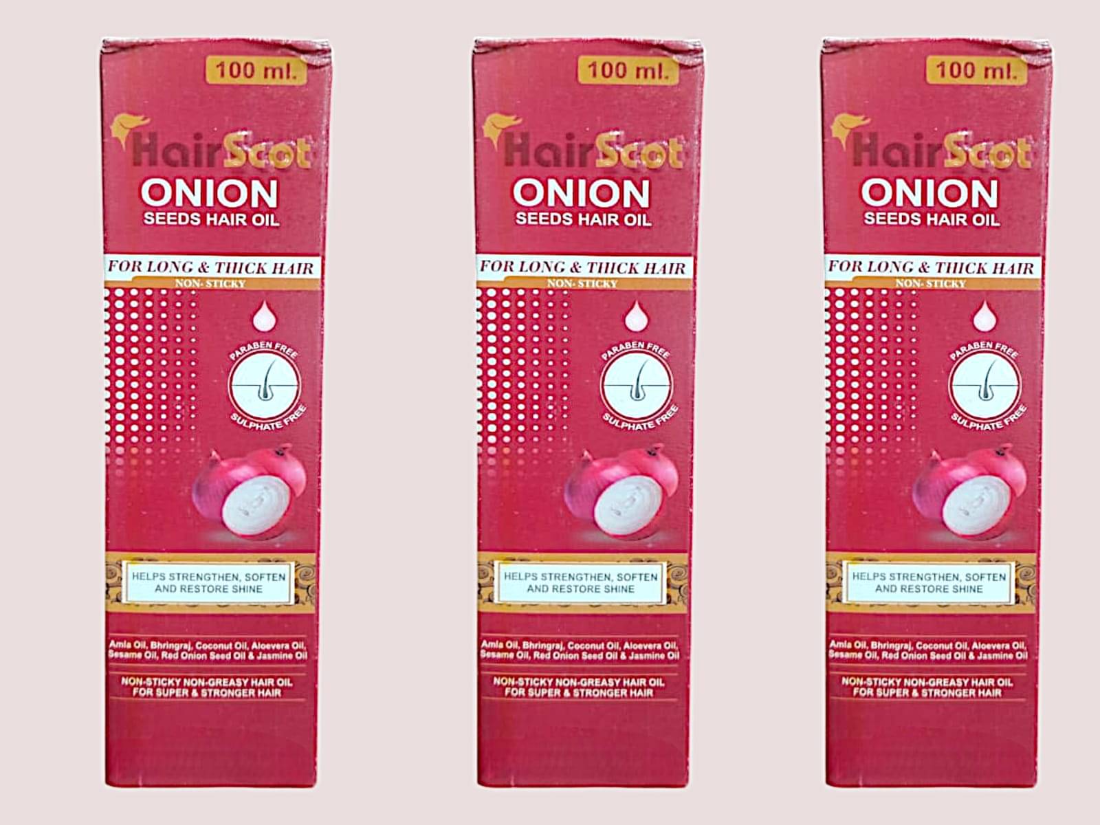VIRELLEA Anti Dandruff Onion Oil 300 ml ( Pack of 3 ) VIRELLEA Anti Dandruff Onion Oil 300 ml ( Pack of 3 )